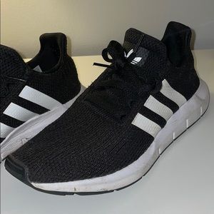 Adidas Black Tennis Shoes (Women’s US 9)